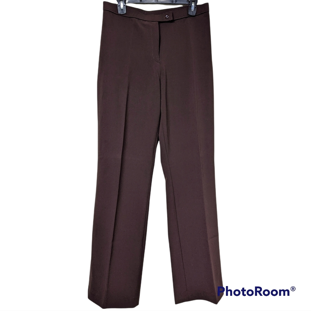 Brown Trousers East 5th Dress Pants Straight Leg Size 12